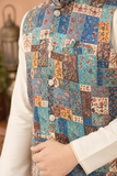 Royal Sapphire Heritage Printed Wedding Koti for Men