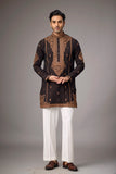 Luxury Ethnic Wear for Men – Regal Floral Embroidered Kurta Set | Mahavir NX