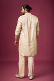 Ivory Regal Ornate Embroidered Kurta Set