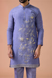 Luxury Lavender Designer Kurta for Men