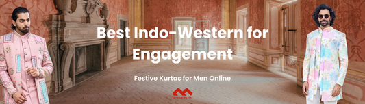 Indo-Western Outfit for Engagement Ceremony | Mahavir NX