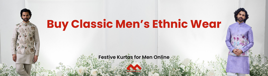 Traditional Jacket Kurta – Buy Classic Men's Ethnic Wear | Mahavir NX