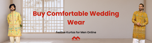 Traditional Haldi Kurta for Men | Mahavir NX