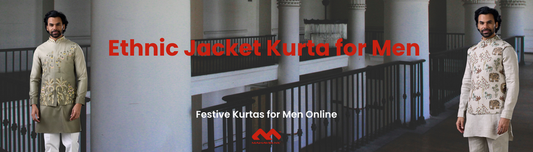 Ethnic Jacket Kurta for Men | Mahavir NX