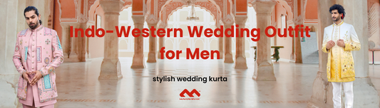 Indo-Western Wedding Outfit for Men | Mahavir NX