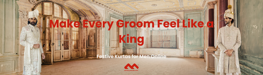 Groom Wedding Outfit for Men | Mahavir NX