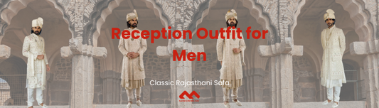 Reception Outfit for Men | Stylish Groom & Guest Fashion – Mahavir NX