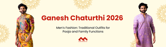Ganesh Chaturthi 2026 Men's Fashion: Traditional Outfits for Pooja and Family Functions