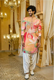 Festive Radiance Mirror Work Kurta for Men