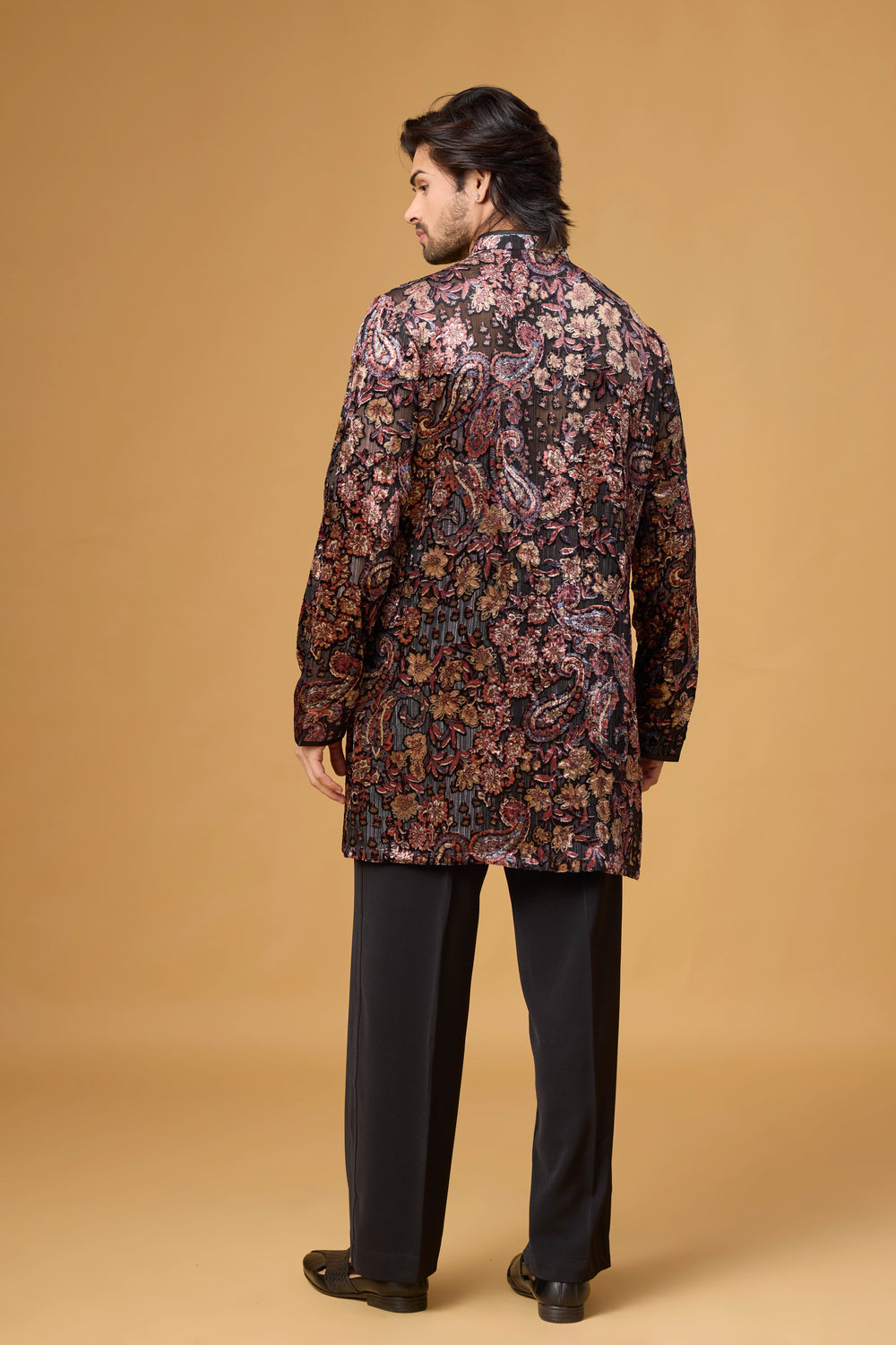 Buy Paisley Print Kurta Set for Men Online India | Mahavir NX