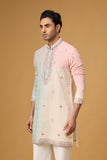 Diamond Motif Kurta for Men – Wedding & Traditional Wear | Mahavir NX