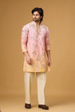 Blush Bloom Embroidered Kurta Set