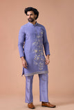 Luxury Lavender Designer Kurta for Men