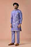 Luxury Lavender Designer Kurta for Men