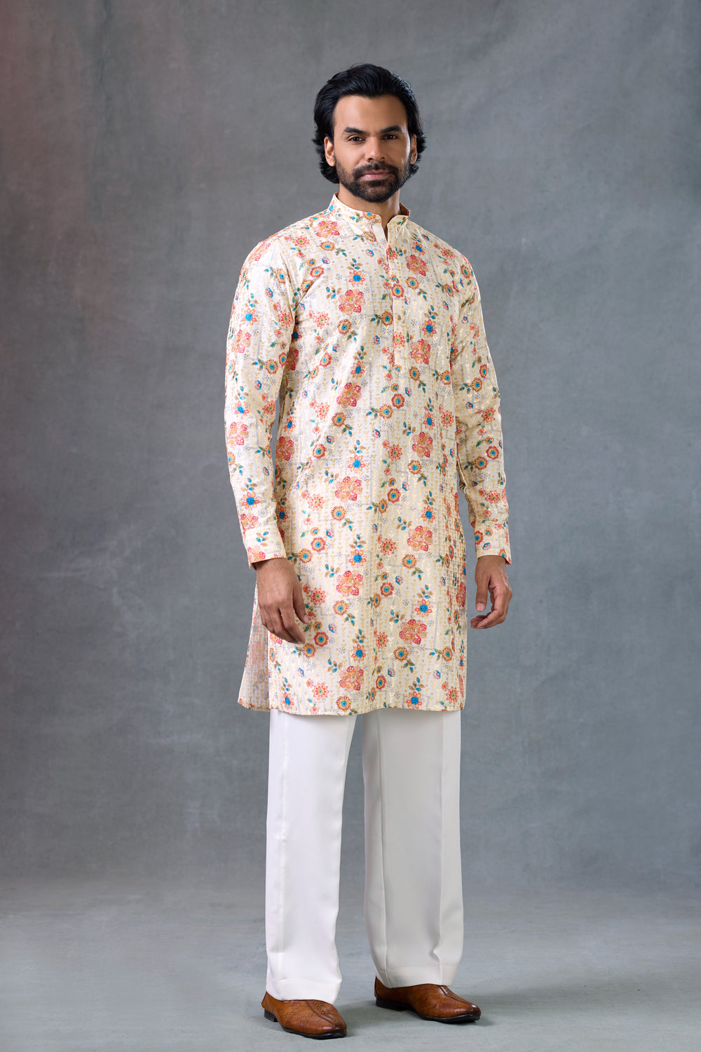 stylish wedding kurta for men