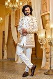 Festive indo-western - Ivory Gold Regal Indo-Western for Men