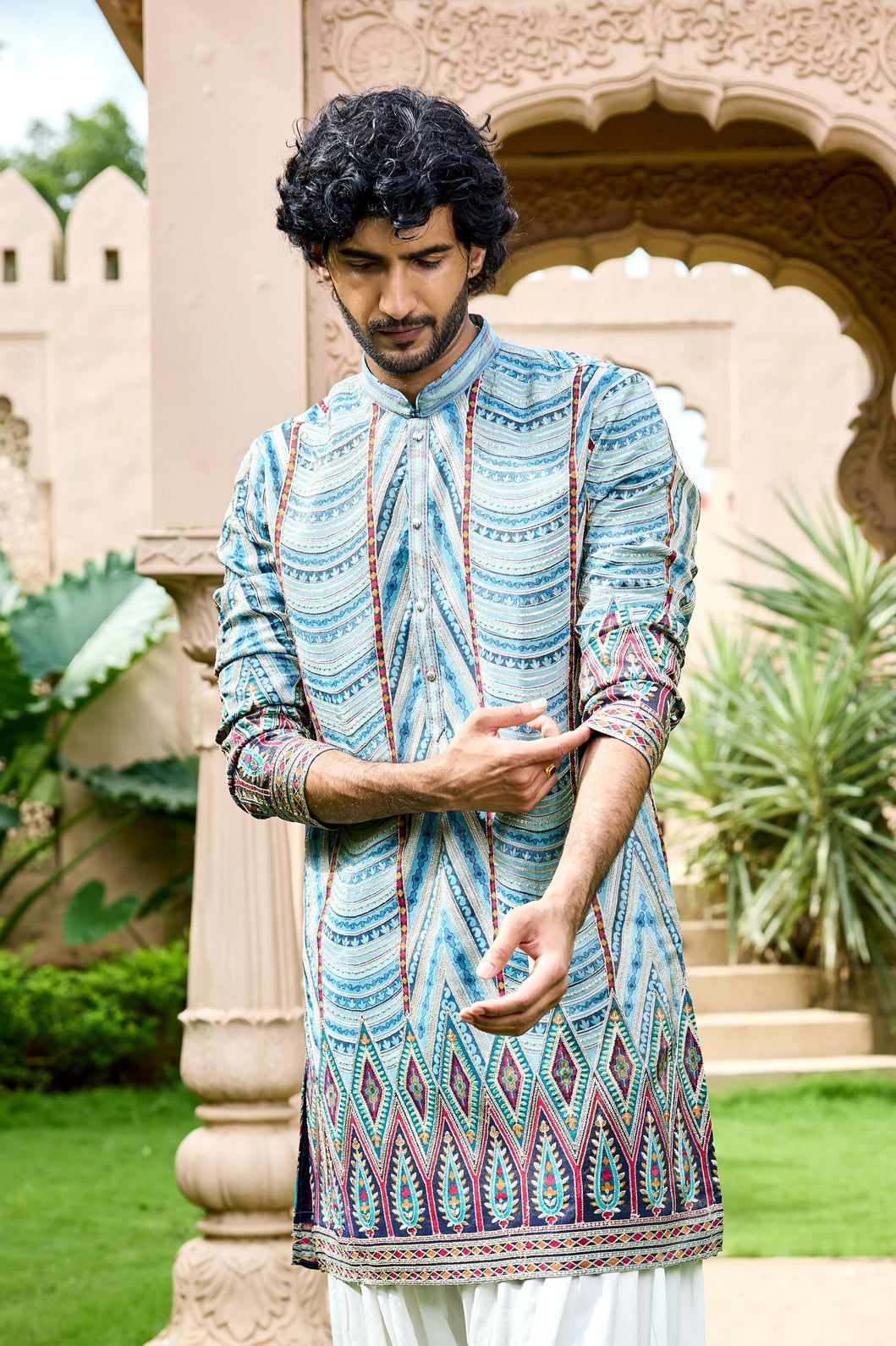 men ethnic kurta set