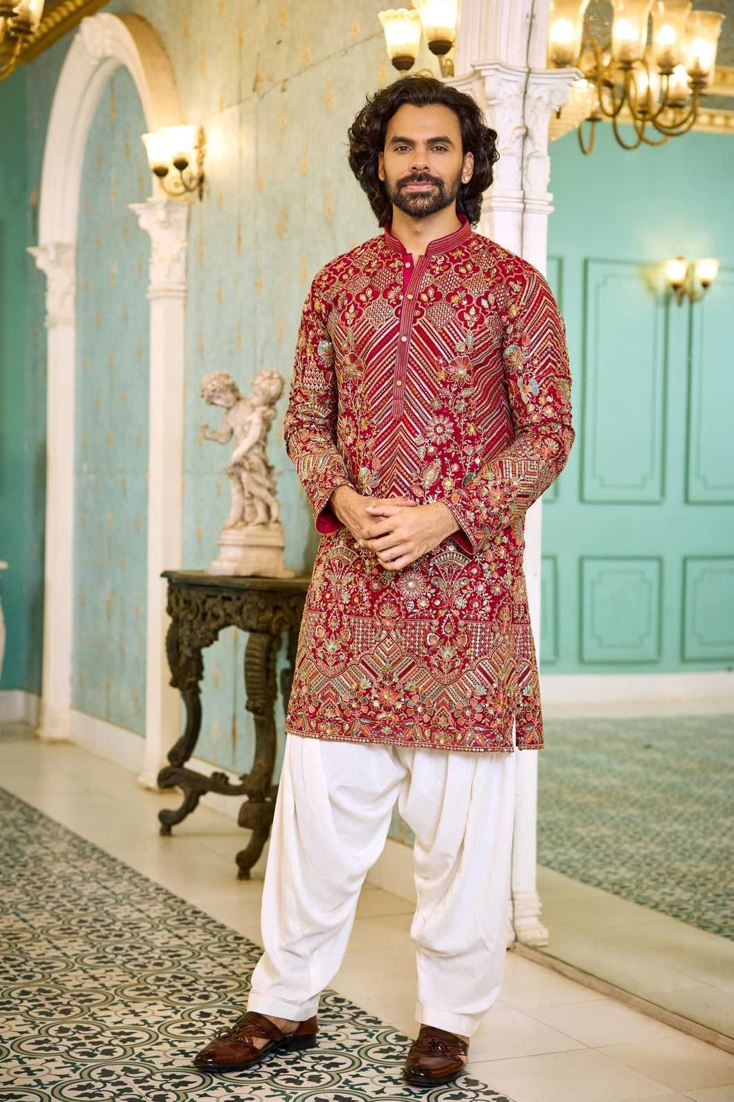Men festive kurta set