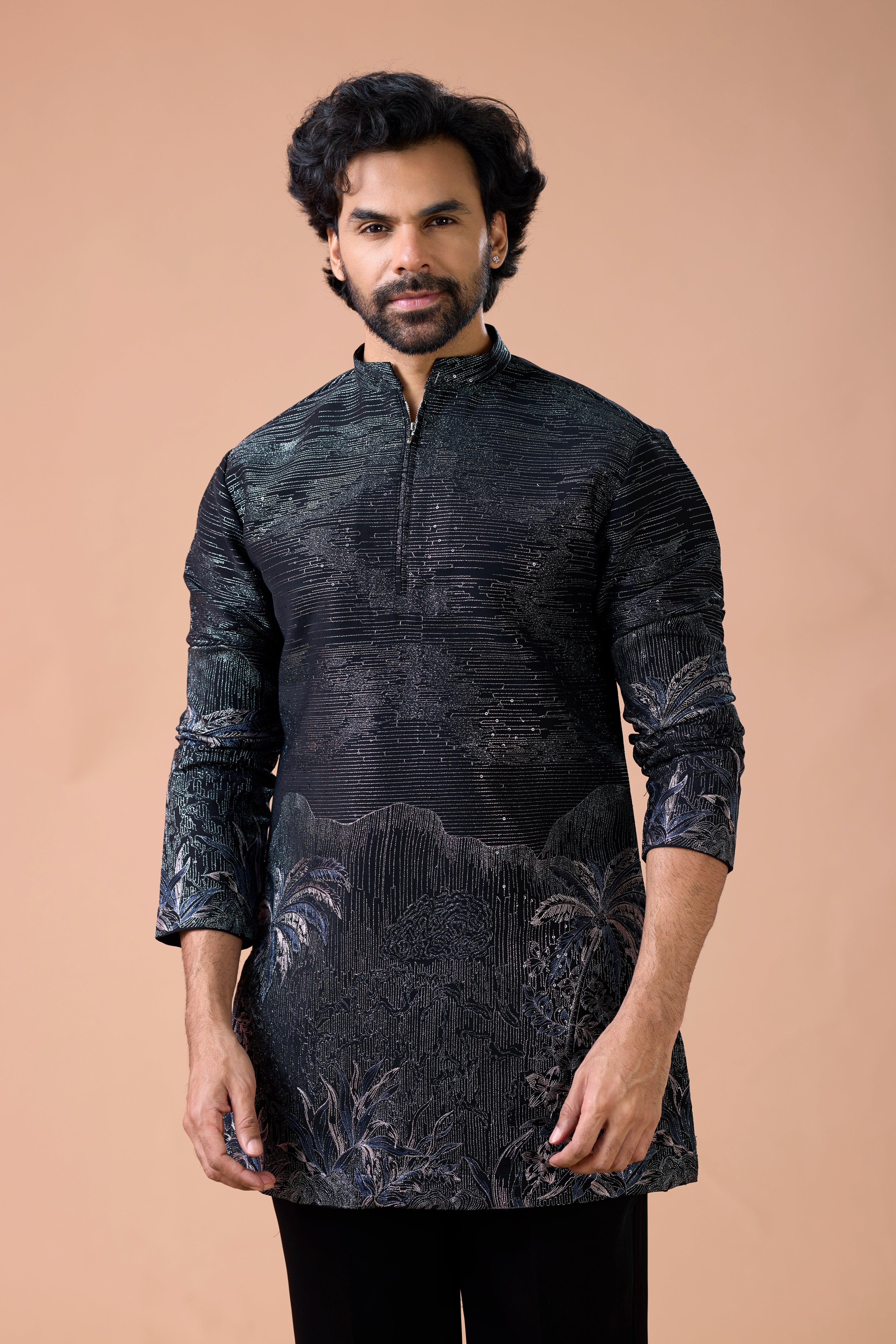 Men casual short kurta