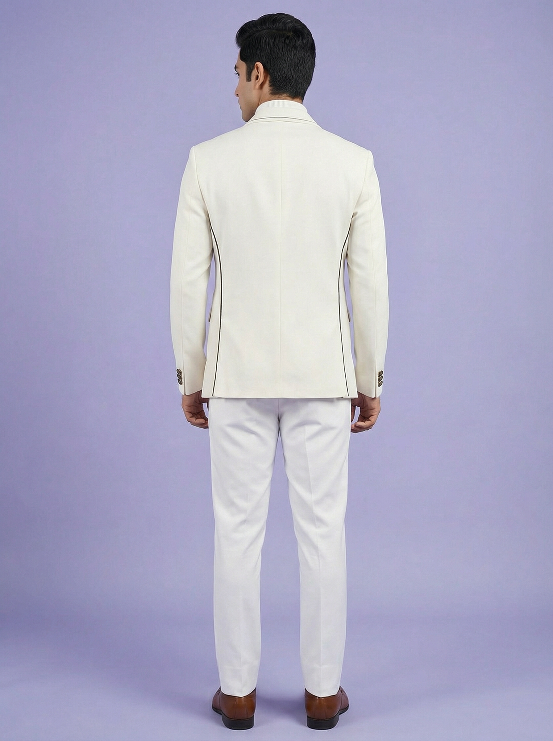 Men White Designer Blazer Buy