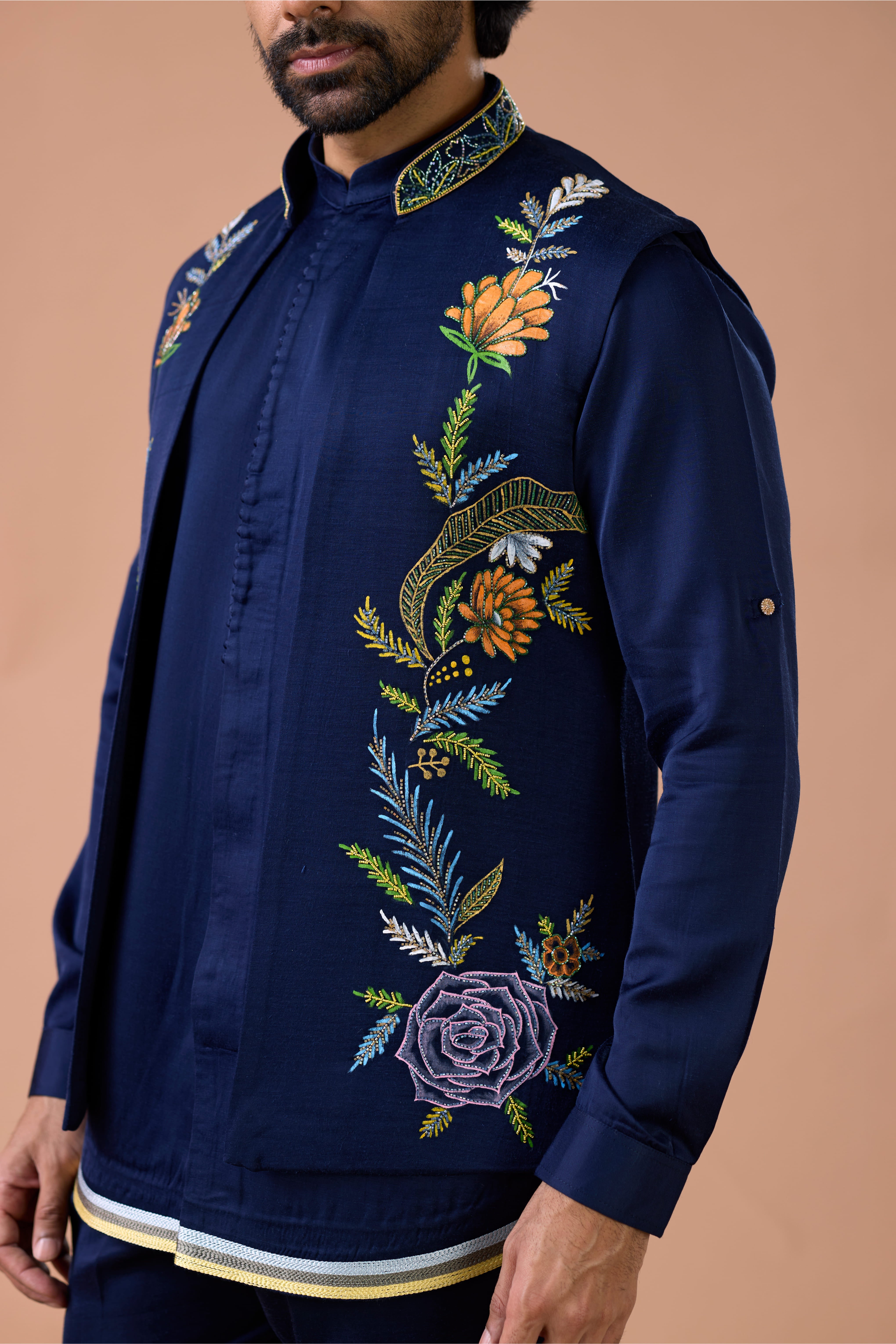 Men Festive Kurta Jacket