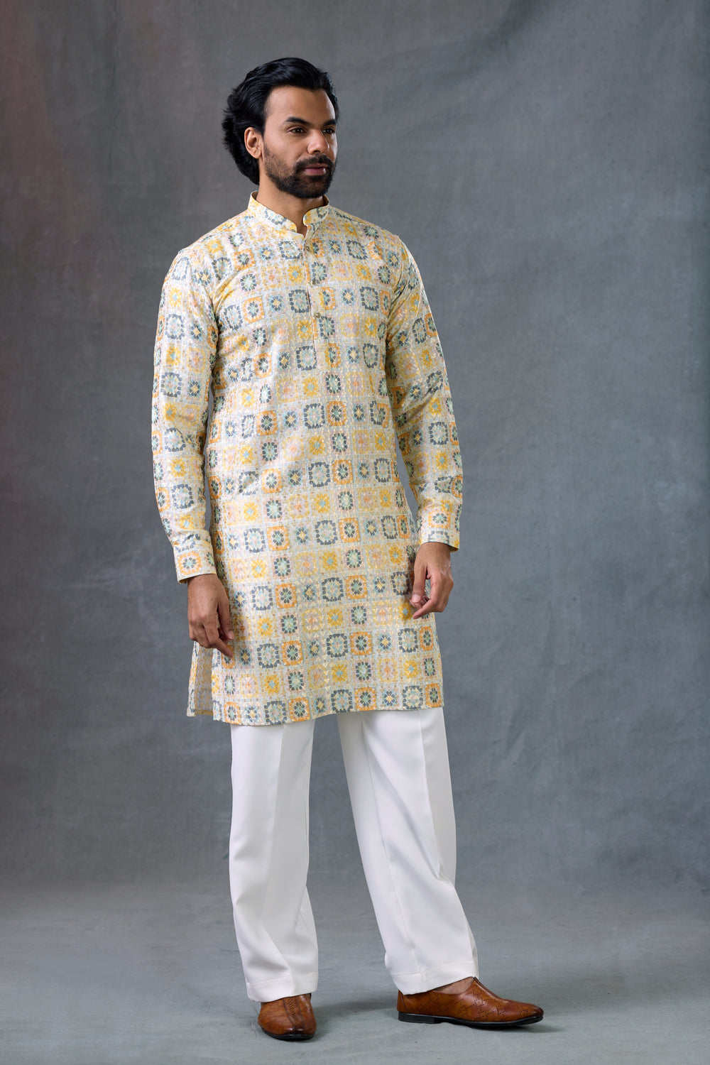 men ethnic wear kurta set