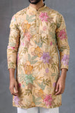 Premium Multicolor Blossom Designer Kurta Festive Attire