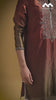 Mustard Gold Heritage Embroidered Kurta with Stole