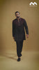 Midnight Maroon Geometric Embroidered Kurta Set