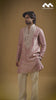 Blush Rose Floral Embroidered Kurta Set