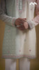 Mustard Gold Heritage Embroidered Kurta with Stole