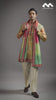 Mustard Gold Heritage Embroidered Kurta with Stole