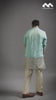 Aqua Mint Heritage Embroidered Kurta Set