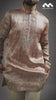 Mustard Gold Heritage Embroidered Kurta with Stole