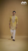 Golden Sunburst Embroidered Kurta Set