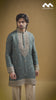 Mustard Gold Heritage Embroidered Kurta with Stole