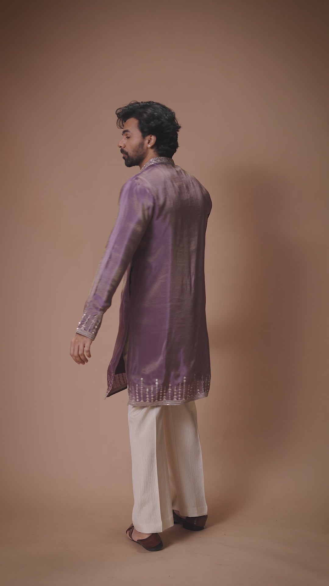 latest wedding kurta set men