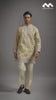 Mustard Gold Heritage Embroidered Kurta with Stole