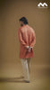 Mustard Gold Heritage Embroidered Kurta with Stole