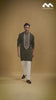 Mustard Gold Heritage Embroidered Kurta with Stole