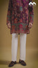 Mustard Gold Heritage Embroidered Kurta with Stole