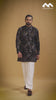 Mustard Gold Heritage Embroidered Kurta with Stole