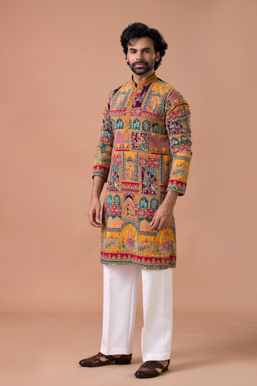 designer Rajwadi kurta men