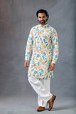 Men cotton festive kurta set